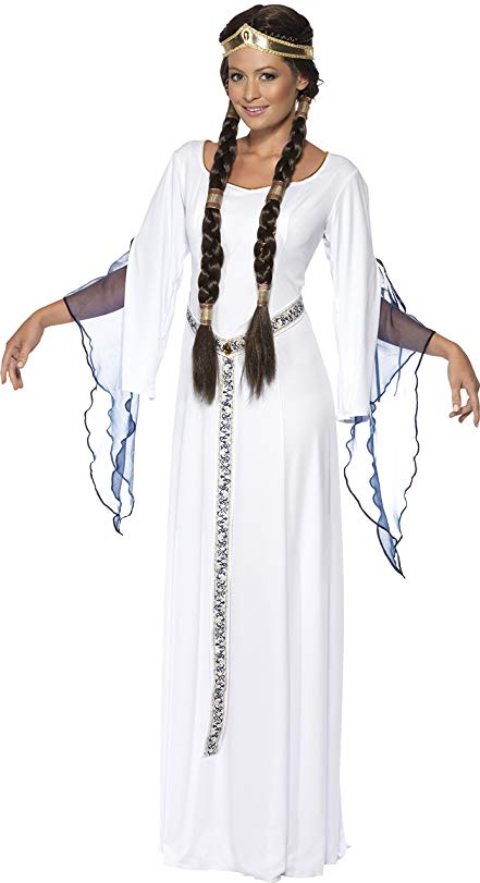 Medieval Wench Smiffys Adult Womens Medieval Maid Costume Dress Belt And Headpiece Tales