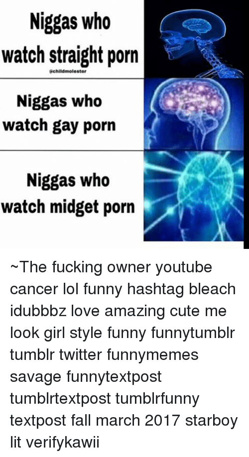 Memes Gay Porn And Niggas Who Watch Straight Porn Achild Molester Niggas