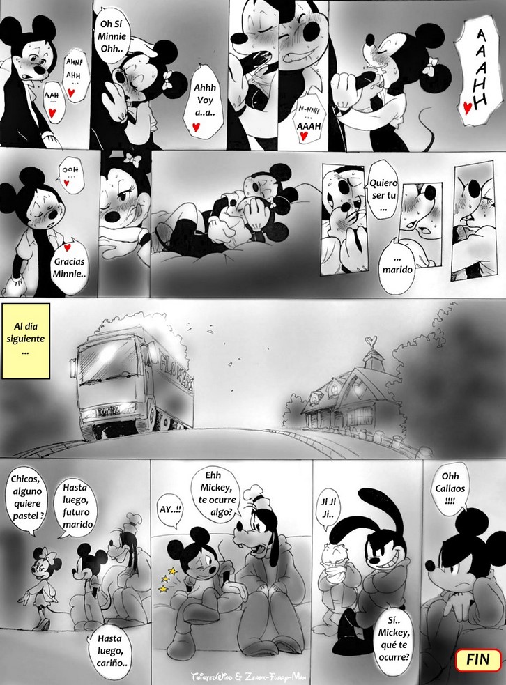 Mickey Mouse Porno Comic Porno 1