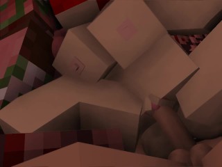 Minecraft Orgy In The Nether 1