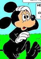 Mini Mouse Cartoon Artcomix Mickey Mouse And Mini Fucking At Beach Porn