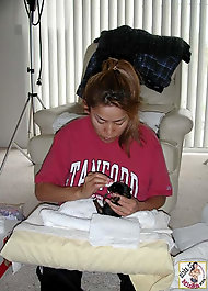 Minka Asian Legend Minka Nursing Her Puppies At Home