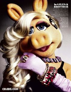 Miss Piggy In Instyle November Issue Hehehe