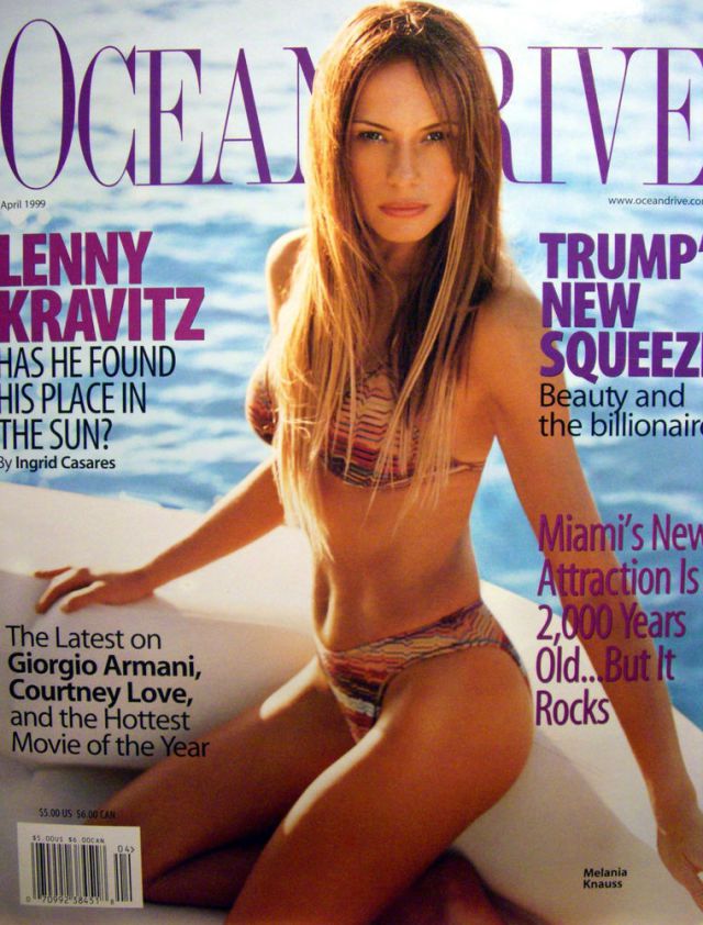 Modeling Photos Of Melania Trump