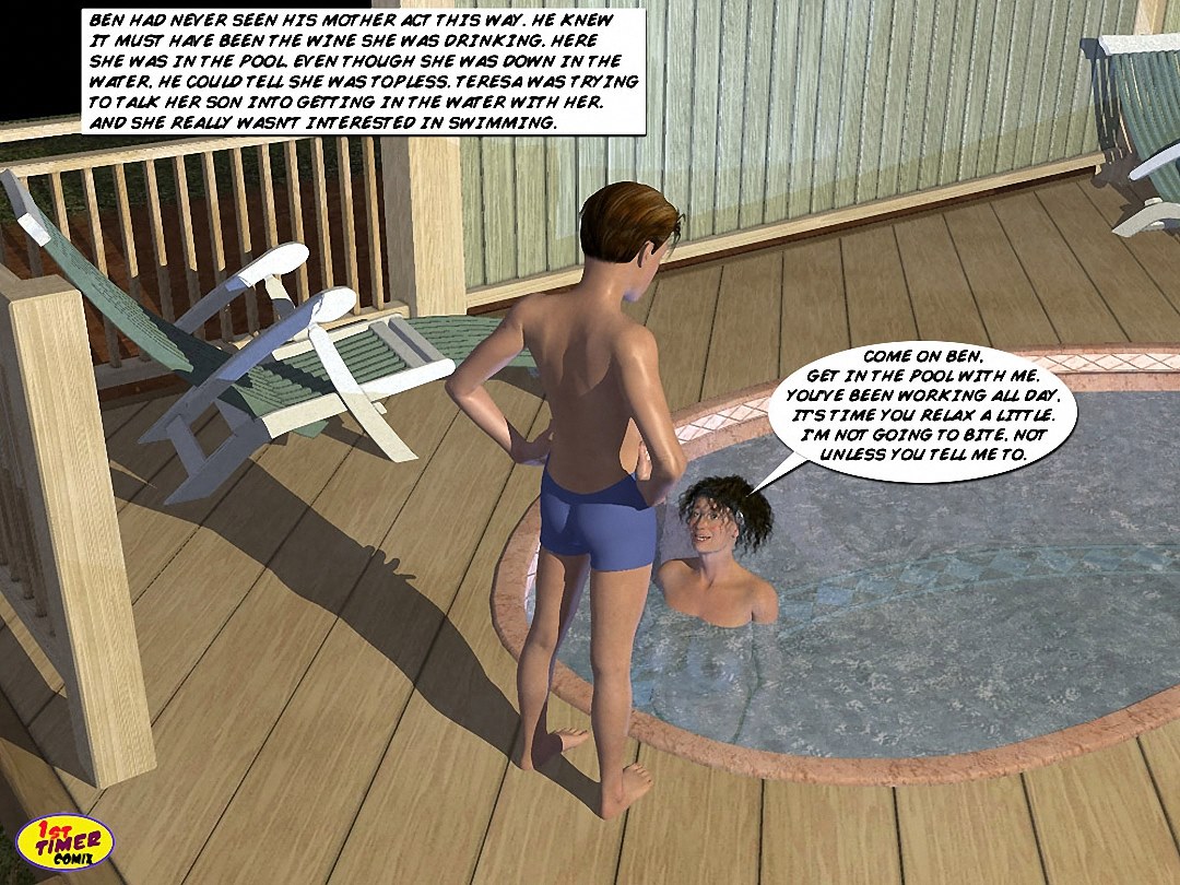 Mom And Son Pool Side Timer Toon Porn Comix