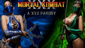 Mortal Kombat Parody Jade And Kitana Edenian Threesome 3