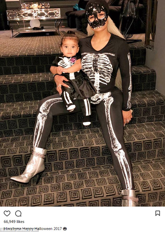 Mother Daughter Time The Former Exotic Dancer Posed With Her Tiny Baby Skeleton Dream