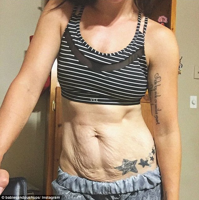 Mother Of Three Shares Inspiring Images Of Her Abs On Instagram