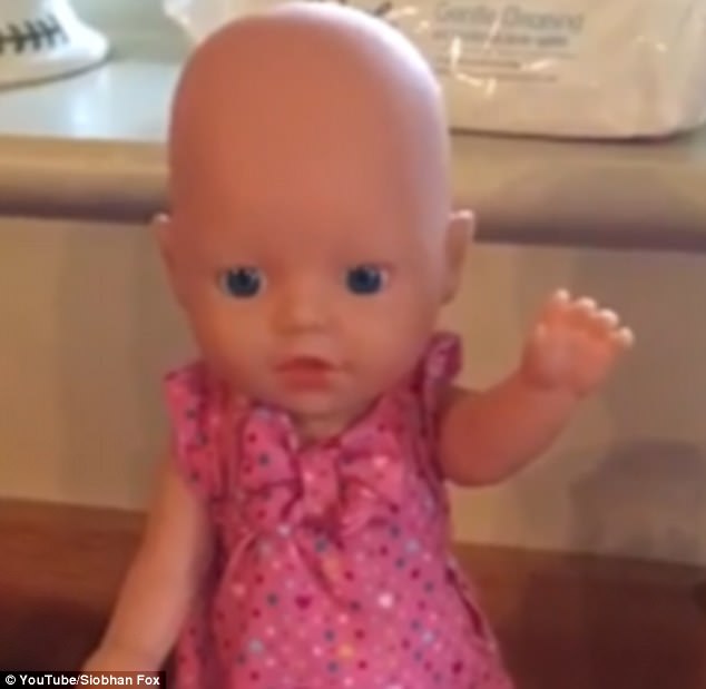My Little Baby Born Devil Doll Calls Mum A Daily Mail
