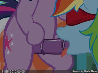 My Little Pony Twilight Fluttershy Rainbow Dash Game 6