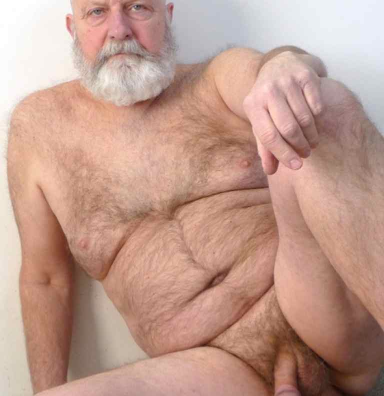 Naked Hairy Old Men Grandpa