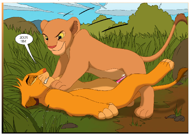 Nala Simba The Lion King Coitus Color Disney Female Lion Male Nala Rule Side