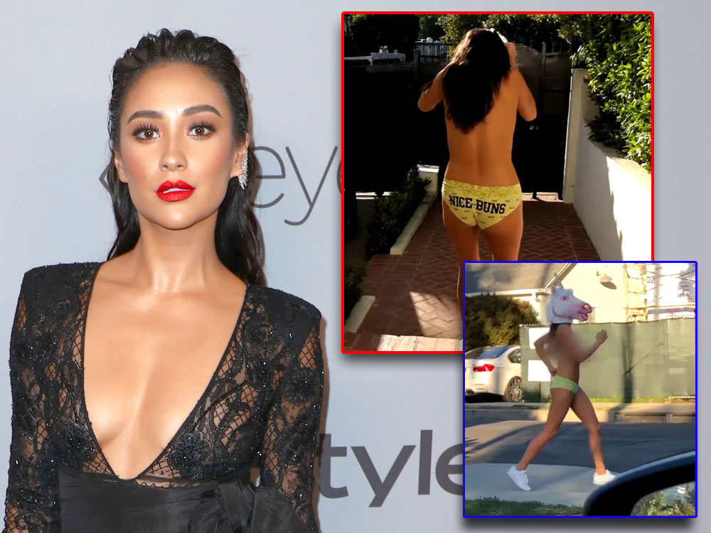 Nice Buns Pretty Little Liars Star Shay Mitchell Goes