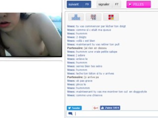 Nice Little French Girl Shows All On Bazoocam 1