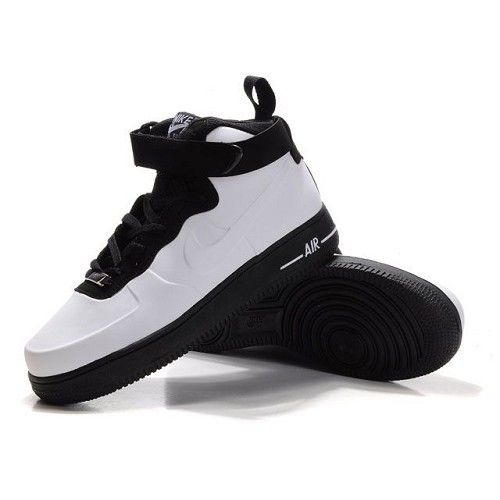 Nike Air Force One High Men Patent Leather Men White Shoes