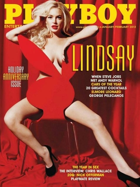 Nsfw Saturday Its Lindsay Lohan In Playboy Naked Autostraddle