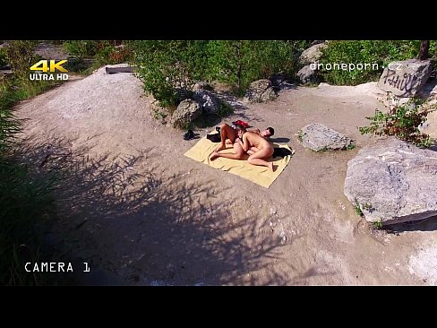 Nude Beach Sex Voyeurs Video Taken A Drone 3