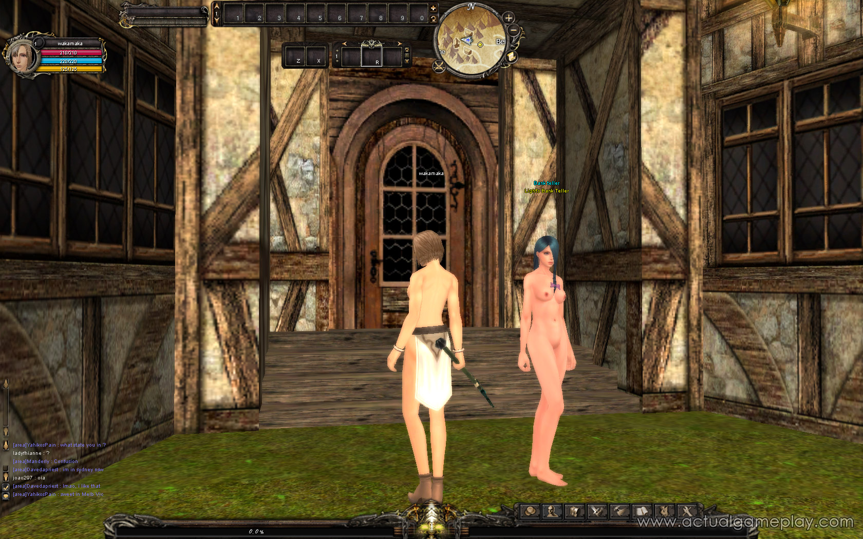 Nude Mmorpg Actual Gameplay