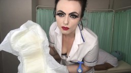 Nurse Coerced Dirty Diaper Change Nurse Pisses In Diaper 1