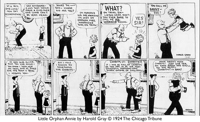 One Of The First Annie Strips