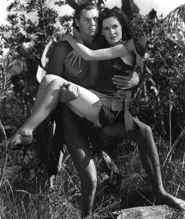 Outlived Johnny Weissmuller As Tarzan And Maureen Osullivan Is Jane In This Scene