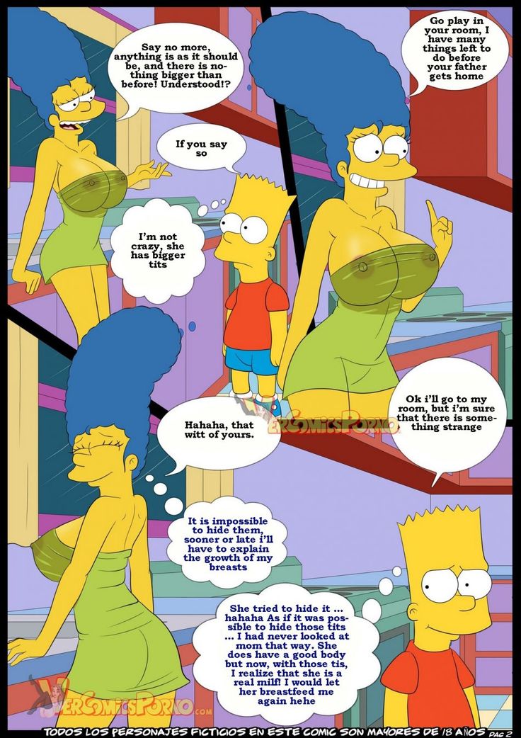 Page Of The Porn Sex Comic Los Simpsons Issue For Free Online 13