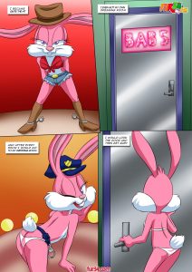 Palcomix Stripper Babs Tiny Toons