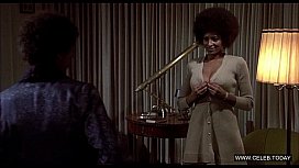 Pam Grier Showing Of Her Big Boobs Coffy 2