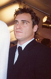 Phoenix Being Interviewed At The Premiere Of Walk The Line