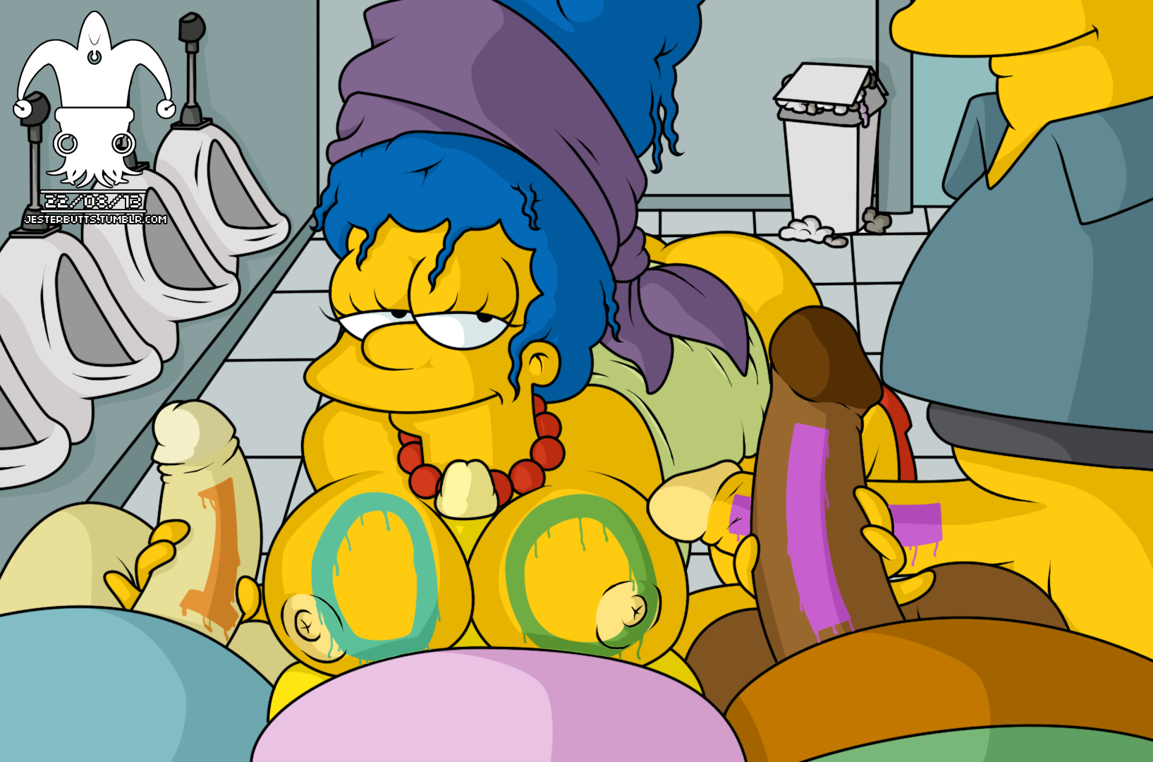 Pic Jester Lewis Marge Simpson Milhouse Van Houten Ralph Wiggum The Simpsons Wendell Borton Blargsnarf