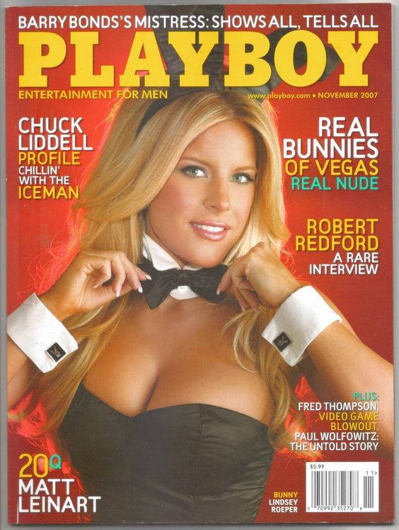 Playboy Magazine November Real Bunnies Of Las Vegas Lindsay Wagner Books