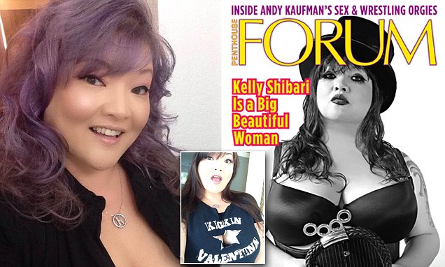 Porn Actress Kelly Shibari To Be First Ever Plus Size Woman To Pose For Penthouse Daily Mail Online