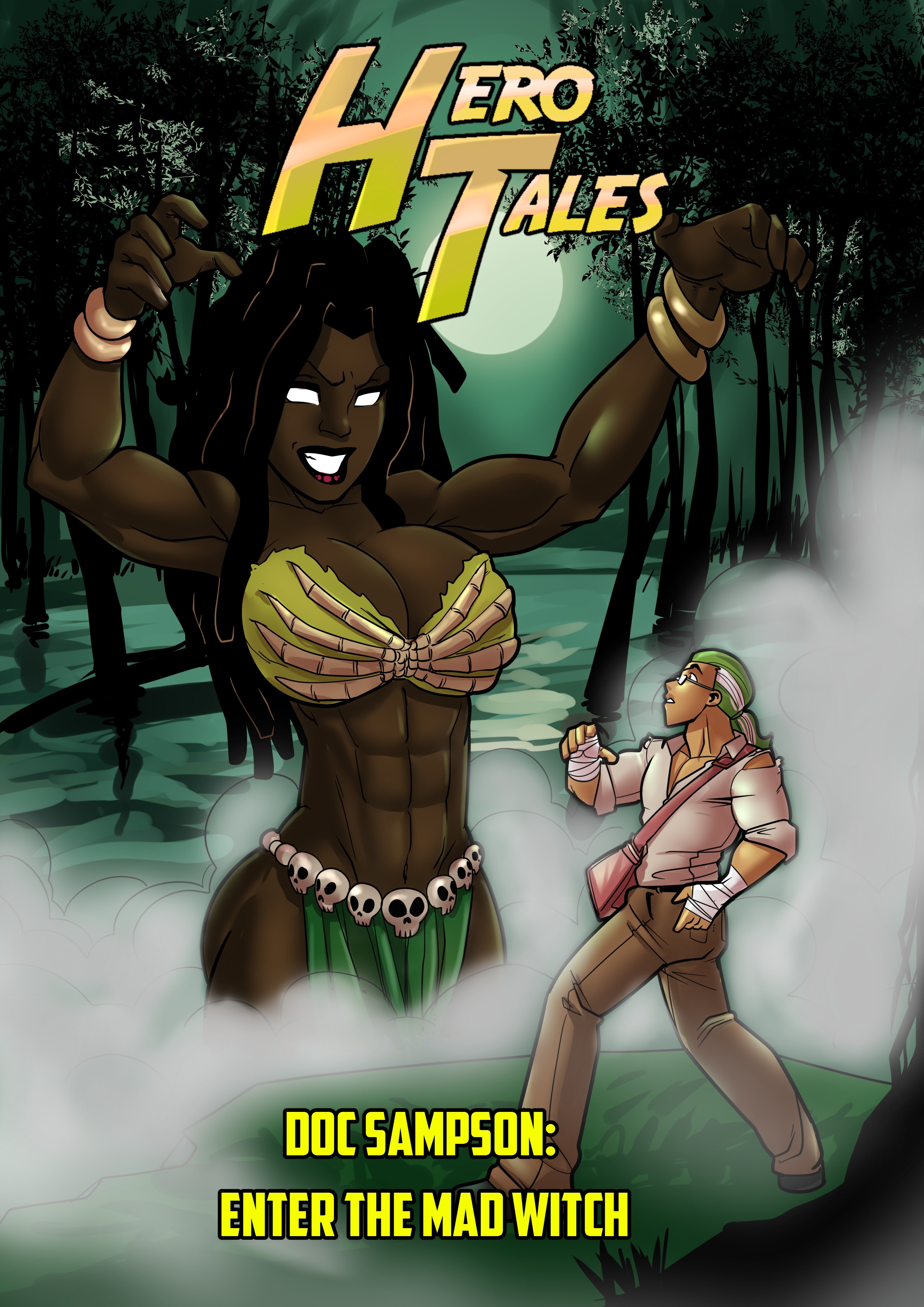 Porn Comic Ebony Babe Fucked Big White Cock In Hero Tales Enter The Mad