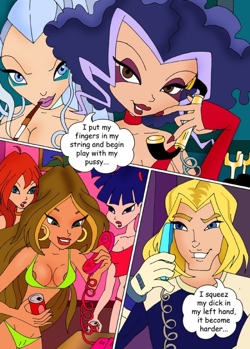 Porn Show From Sexy And Very Slutty Chicks From Winx Club