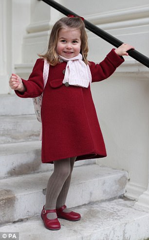 Princess Perfect Princess Charlotte Had Her Picture Released Of Her First Day Of Nursery