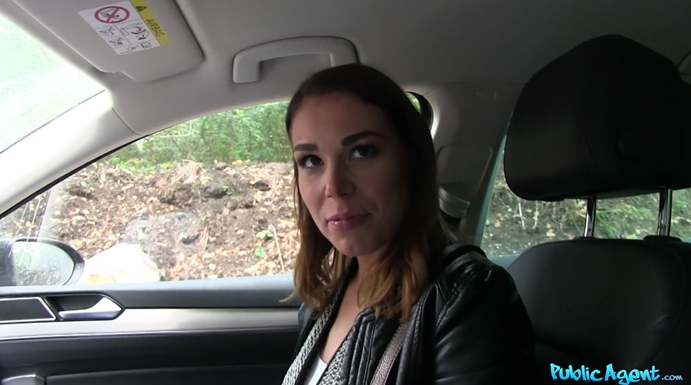 Publicagent E Jessica Beil Gets Backseat Creampie