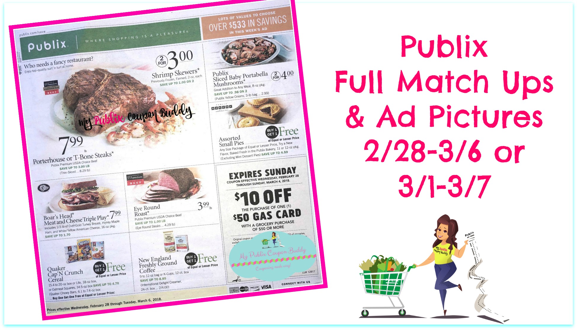 Publix Full Match Ups Ad Scan Or Publix Coupon Buddy Publix Couponing Help Made Easy