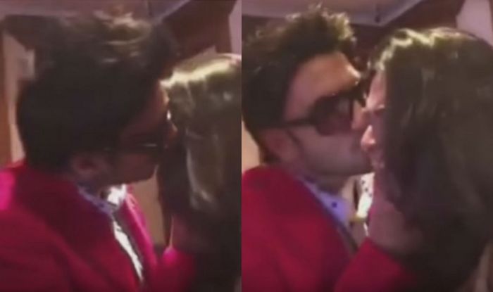 Ranveer Singh Caught On Camera Kissing Female Fan While Deepika