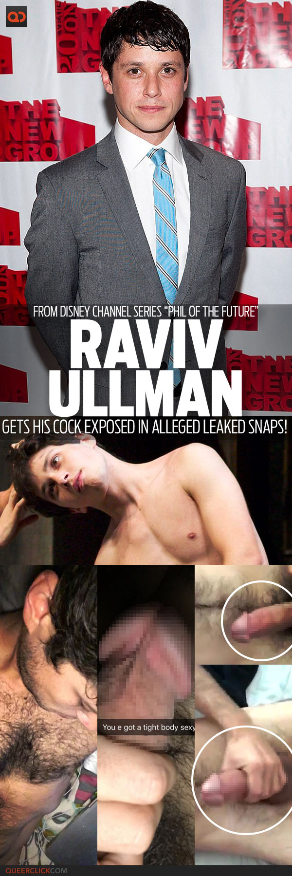 Raviv Ullman From Disney Channel Series Phil Of The Future Gets His Cock Exposed In Alleged Leaked Snaps