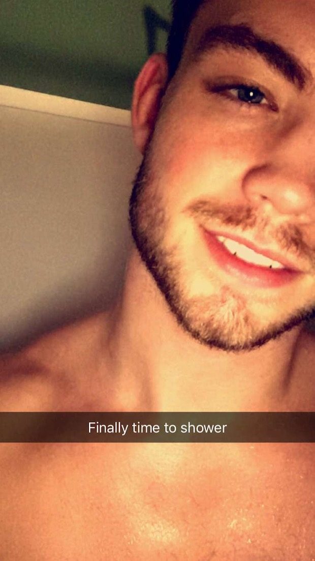 Real Guys Dustin Mcneer Snapchat Compilation Cock Ass Flashes Showering Flexing 3