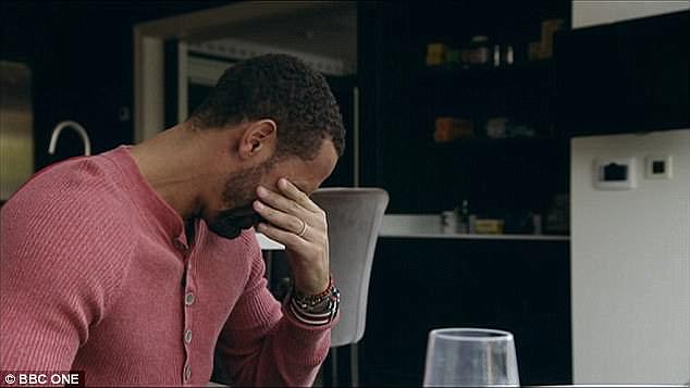 Rio Ferdinand Turns Away From The Camera And Covers His Eyes In An Emotional Interview
