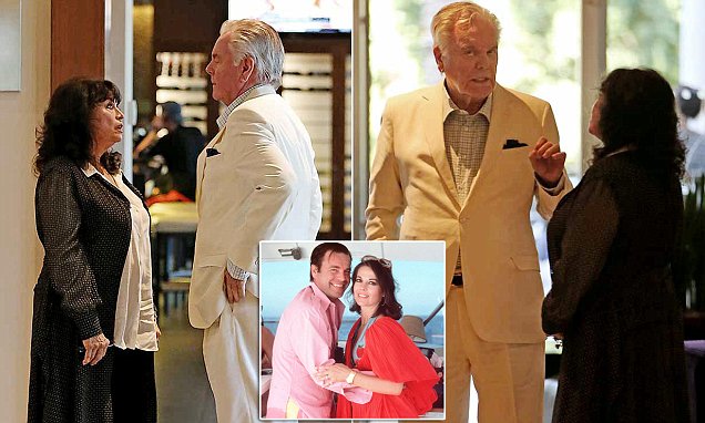 Robert Wagner Is Confronted The Sister Of His Late Wife Natalie Wood Daily Mail Online