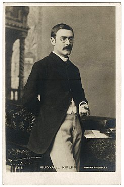 Rudyard Kipling Three Quarter Length Portrait
