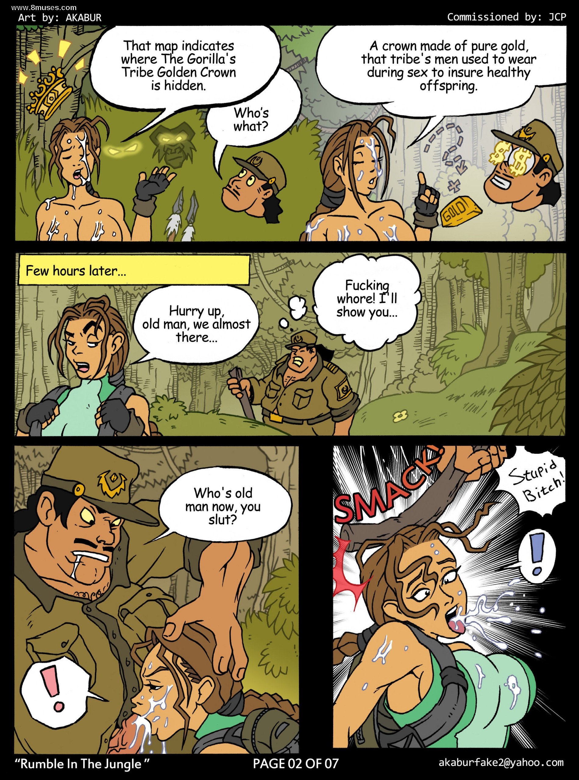Rumble In The Jungle Comics Cartoon Porn Comics 2