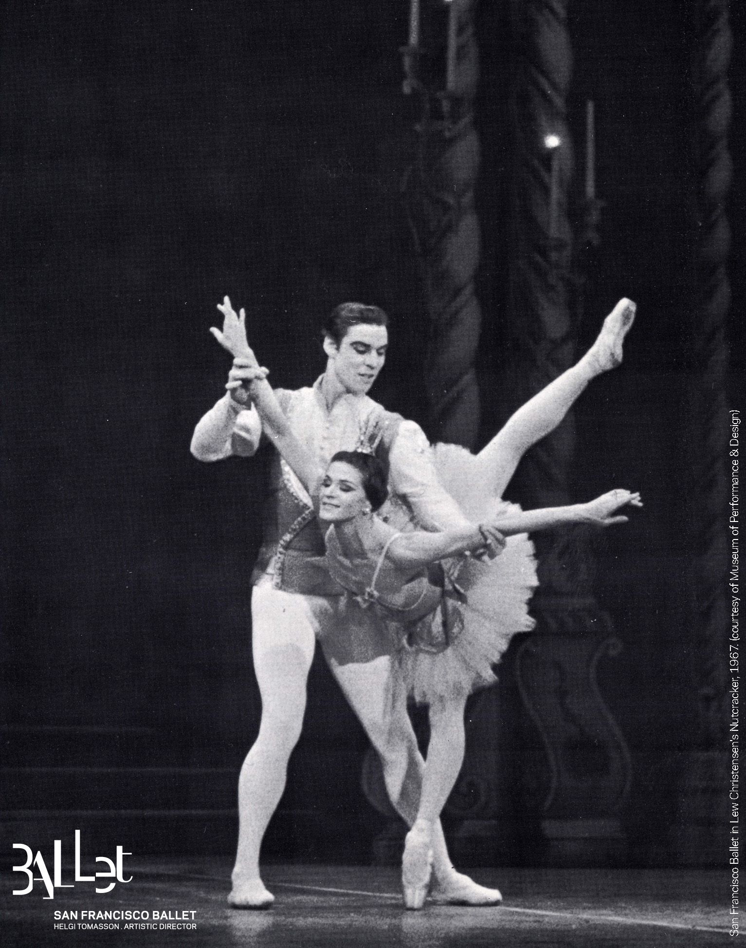 San Francisco Ballet The Sugar Plum Fairy And Her Cavalier In Lew Christensens Nutcracker