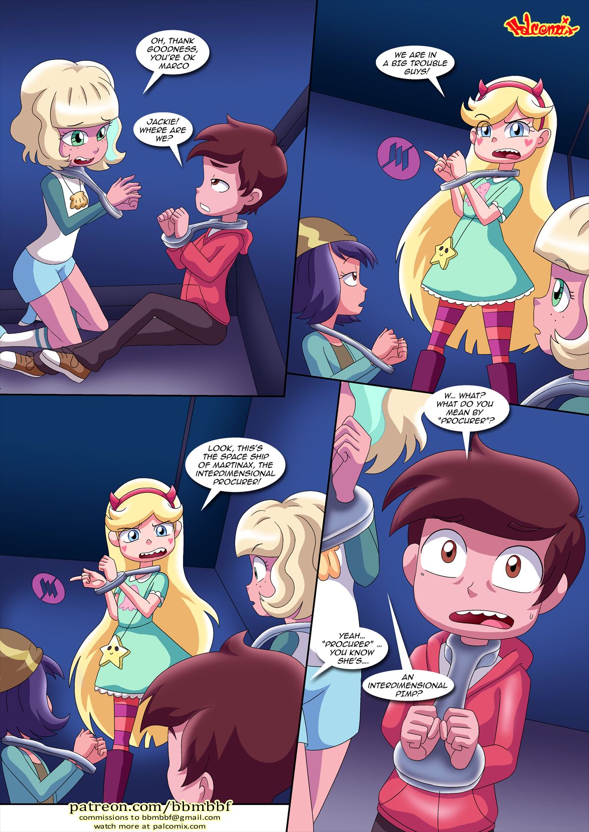 Saving Princess Marco Comics Manics 1