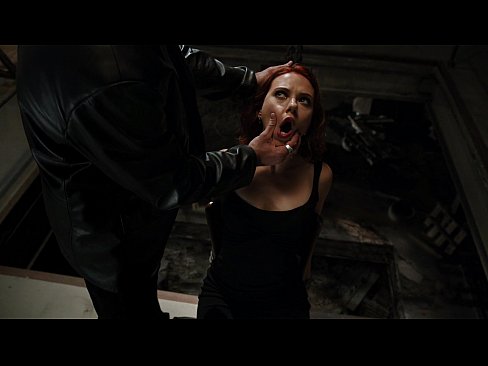 Scarlett Johansson Avengers Cleavage 2