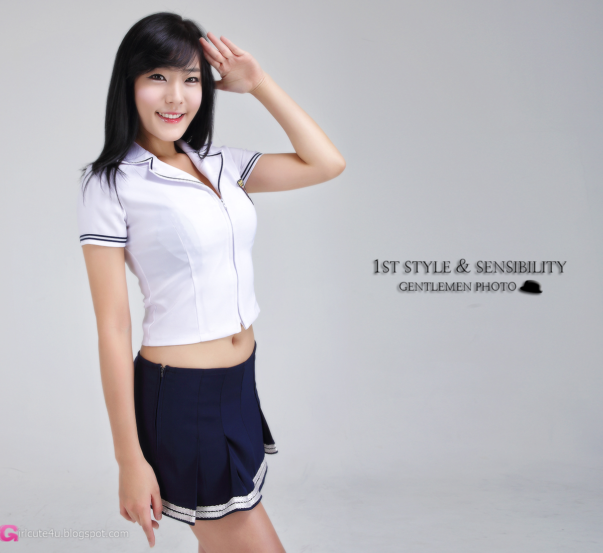 School Girl Yook Ji Hye Very Cute Asian Girl