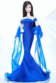 September Sapphire Barbie Doll Special Occasion The Birthstone Collection Barbie Collector