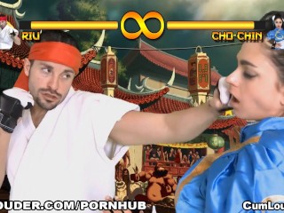 Sex And Violence In This Parody Of Street Fighter 2